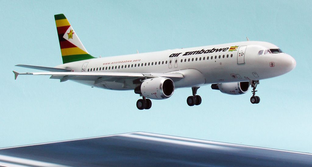 1/144 Air Zimbabwe A320 Ready for Inspection Aircraft